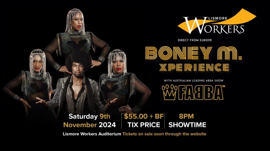 Boney M Experience with Australian Leading ABBA Show Fabba